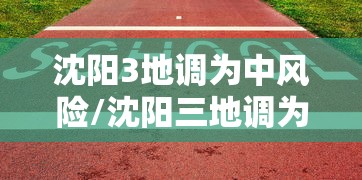沈阳3地调为中风险/沈阳三地调为中风险 沈阳3地调为中风险/沈阳三地调为中风险